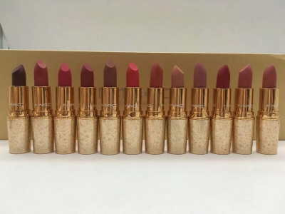 New MAC Matte Lipstick Rouge A Levres 12 Colors Set